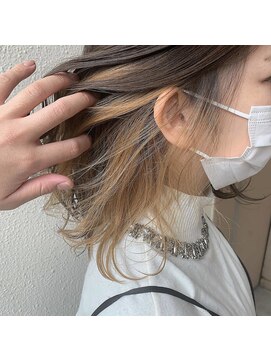 アリア バイ アルティナ(alia by artina) インナーカラー×ミルキーベージュ【alia橋本】