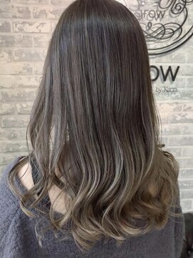 グロウ 上野御徒町(grow) ピンクベージュ/ハイライトカラー/小顔/ボブルフ[上野/御徒町］