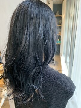 エイトタマプラ たまプラーザ店(EIGHT tamapla) 【EIGHTたまプラ】デザインカラー_切りっぱなしボブ