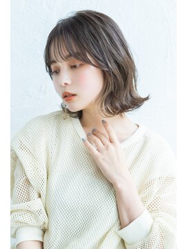 アンアミ オモテサンドウ(Un ami omotesando) 【Un ami  表参道】 松井幸裕　小顔・オトナニュアンスボブ