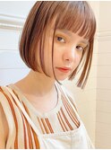 ボブ/髪質改善/切りっぱなしボブ