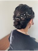 【和田寧々】ヘアセット/お呼ばれ/アップ