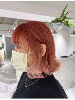 シエラ 心斎橋(CIERA.)&nbsp;CIERA.インナーカラー×サンシャインorange