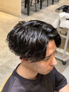 ハングアウト(Hangout) メンズカット/スパイラルパーマ/波巻きパーマ/ツーブロック