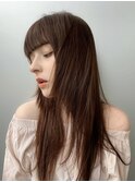 縮毛矯正/髪質改善/顔まわりカット/小顔カット/レイヤーカット