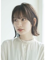 ガーデン オオタカノモリ(garden otakanomori)&nbsp;暗髪×ロブ×シースルーバング×オーガニックヘア