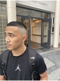 MEN'SHAIRツーブロック束感ショート波巻きハイライト24