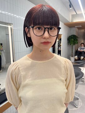 ニコ トウキョウ ヨコハマ(nico) 切りっぱなし/切りっぱなしボブ/ミニボブ/酸性ストレート