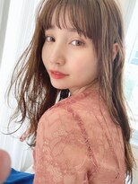 ヘアーズベリー 淡路店(hairs BERRY)&nbsp;BERRY/前髪/フレンチカジュアル/アッシュ/美髪/カール