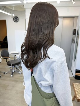 イコ 表参道原宿(ico) ブラウンカラー イルミナカラー 艶カラー