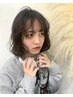 【AKIKO限定】小顔似合わせカット＋ゆるふわパーマ＋サービスTR ￥15620
