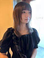 サクラ オモテサンドウ(SAKURA)&nbsp;ワンカールで決まるトレンドレイヤーカット表参道