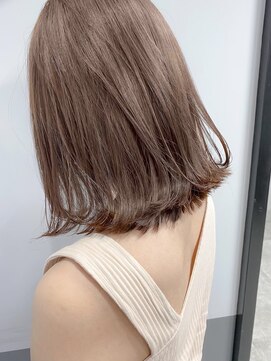 ジーナ 船橋(Zina) 髪質改善＊ロングレイヤーグレーベージュ＊美髪【Zina船橋】