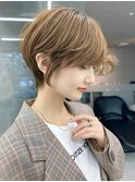 大人美人ショート/メルティカラー/似合わせカット/30代40代福岡