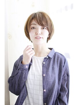 マーブルズ 横浜店(marbles) マッシュショート/くすみベージュ/ショートヘア[横浜]