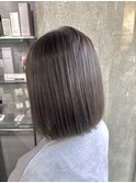 ブリーチなしグレージュ