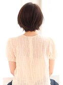大人キレイ × くびれショートボブ