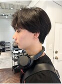 【白石】韓国メンズヘアセンターパート２wayバング原宿学割