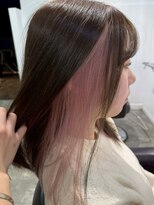 イリ 梅田(ili) ハイライトカラーミルクティーベージュレイヤーカット