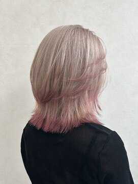 クム 横浜(qumu) 【qumu MARIKO】裾カラー×レイヤーカット