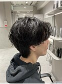 【シャドウパーマ】マッシュ/メンズパーマ/メンズカット/池袋