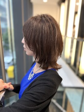 エアー 銀座タワー(AIR) 切りっぱなしくびれボブ