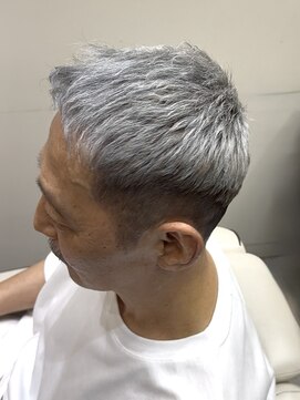 ソレリア(Soleria) シルバーヘア/白髪ぼかし/イケオジヘア/50代男性髪型