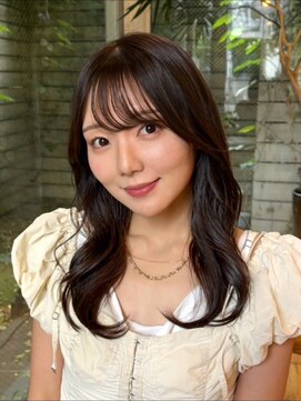 ガーランド (Garland) 似合わせ顔まわりカット ピンクブラウン レイヤーカット