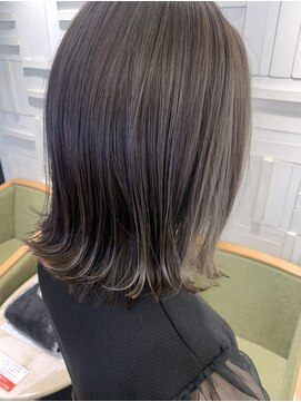 ゼル 東川口店(ZELE) ハイライト×透明感グレージュ