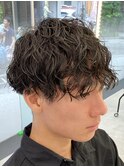 波打ちスパイラルパーマ
