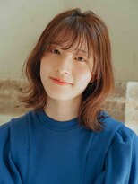 ヘアメイク パッセージ 千歳船橋店(hair make passage) ブラウンカラーロブ