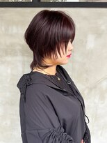 ラッキーヘア 加古川(Lucky Hair)&nbsp;動きと軽さが魅力！人気のハッシュウルフスタイル【芝本】