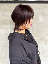 ラッキーヘア 加古川(Lucky Hair)&nbsp;動きと軽さが魅力！人気のハッシュウルフスタイル【芝本】