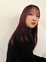 シーン(SCENE)&nbsp;黒髪カタログ/クラゲヘアー/オリーブグレー/天神今泉