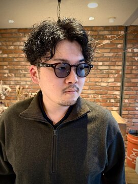 ボコカ(bococa) メンズカットツイスパシャドウパーマ