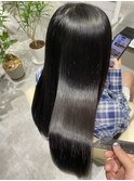 ツヤ髪ディープシルバー　髪質改善　トリートメント