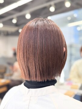 シー 柏(sii.) ショートボブ/ピンクラベンダー/ぱつっとボブ