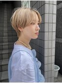ハンサムショート前髪あり