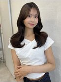ミディアム くびれヘアー【野呂朱里】