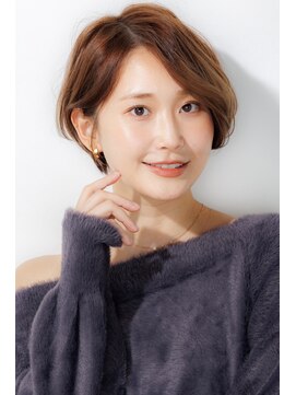 フォーレストガーデン(4-rest garden) 大人可愛いひし形ショートボブ
