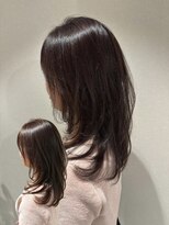 ウルマ(ULUMA) イメチェン/ピンクベージュ/アンブレラカラー/前髪/伊丹