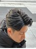 【こだわりNo.２】メンズカット+ニュアンスパーマ