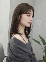 マウル トーキョー 銀座(MAEUL TOKYO)&nbsp;MAEUL 【銀座】丸型似合わせ前髪　ワンホンレイヤー