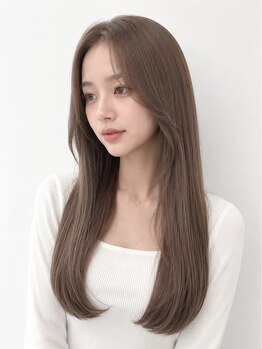 Maison【6月11日NEW OPEN(予定)】の写真/髪質改善で憧れのストレートヘアへ☆厳選薬剤と技術で理想の艶髪を実現！