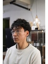ふらっぷ&nbsp;ソフトツーブロック×柔らかパーマ