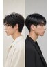【メンズ限定】メンズカット+ナチュラルストレート