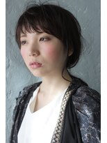 ソルト(Salt)&nbsp;＜Salt☆OKABE＞”一つ結びでもこなれ感”ゆるウエーブSTYLE３