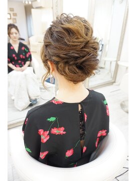 ヘアアンドメイクジップ恵比寿 (Hair＆Make ZIP) ウェーブアップ　ヘアセット