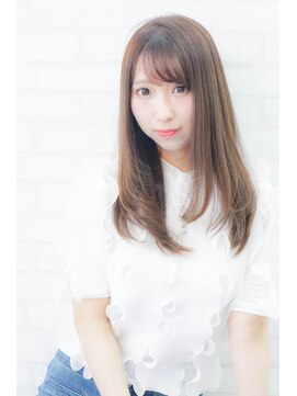 ラブアンドヘアー ダイブ(Love&Hair Dive) 風にふわりとなびくナチュラルモテロング