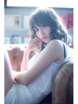 ラべリー 池袋(LOVELEY) ロブノーブルクラシカルバイヤージュパーマミディ